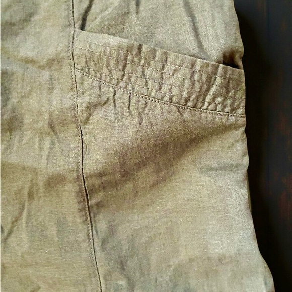 Nicole Miller Gray Linen Jumper - Picture 4 of 6